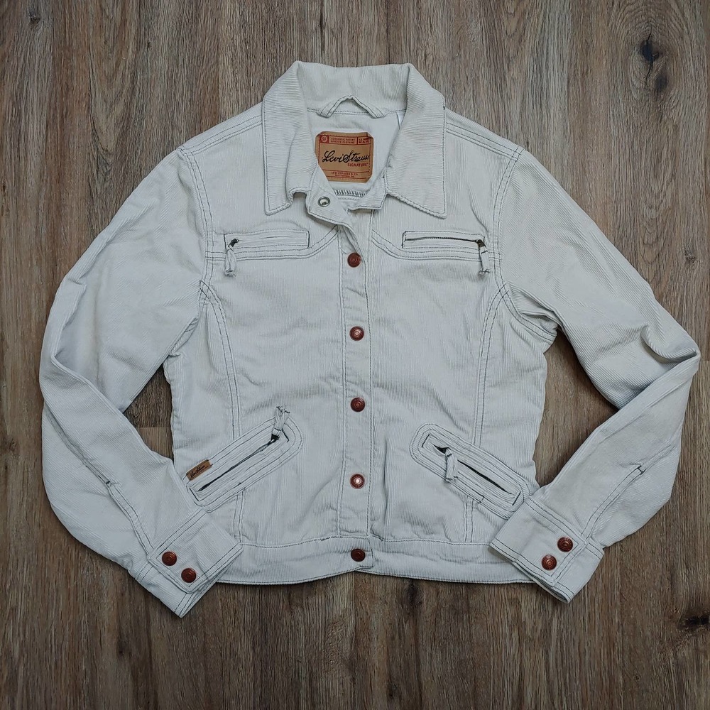Women's Levi Strauss Corduroy Jacket Sz Small 4/6
